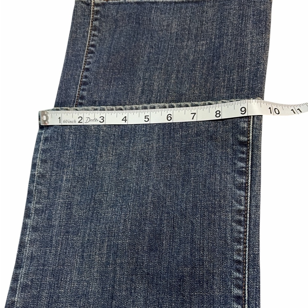 Gap Curvy Low - Rise Stretch Size 12R 2 Button Closure Dark Wash Jeans Women's - Picture 10 of 11